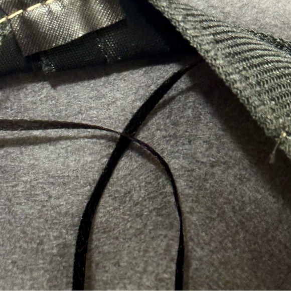 NWT 100% Wool Boho Gray Hat With Leather Band and Metal Western Concho Accent - Picture 4 of 6